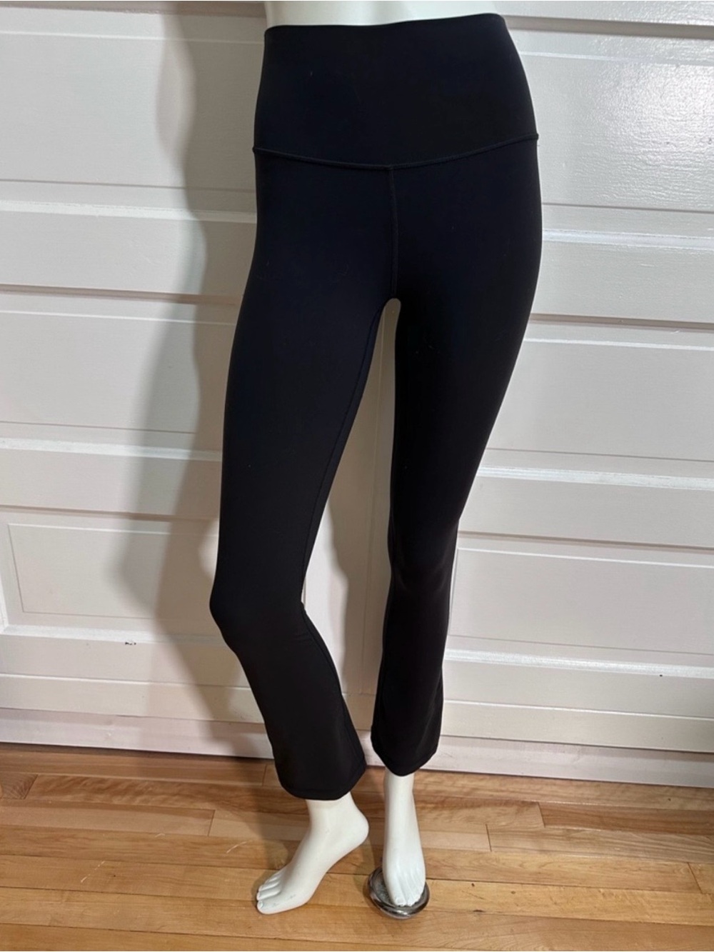 Lululemon Align High-Rise Mini-Flared Pant 28" Size 4 Soft Nulu Black $128